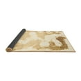 thumbnail image 2 of Ahgly Company Indoor Square Abstract Brown Modern Area Rugs, 4' Square, 2 of 4