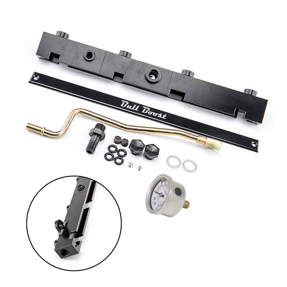 K-Series Billet Aluminum High Flow Fuel Rail K20 K24 2.0/2.4L Acura RSX Si Honda Civic KSwap