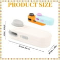 thumbnail image 3 of Mini Bag Sealer with Magnet, 1 Pc 2025 Portable Handheld Chip Bag Sealer, Mini Bag Cutter and Sealer for Chip, Resealer Machine for Food, Snacks, Kitchen, 3.81x1.45x1.45 Inch, White, 3 of 9