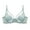 Mint Green, variant on AHTJRT Bras for Women Lace Strappy Push Up Bralettes Unlined Sheer See Through Minimizer Bras Supportive Full Coverage Bras Green XXL