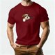 thumbnail image 1 of Tops para hombre, blusas y camisas de manga corta con cuello redondo para hombre, camiseta deportiva informal con estampado de corazones a la moda para hombre, blusa de poliéster de manga corta con cu, 1 of 5