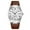 Silver 2, variant on SKMEI Men's Casual Leather Watch Big Face Watch for Men,Fashion Business Dress Analog Quartz Waterproof Wrist Watch