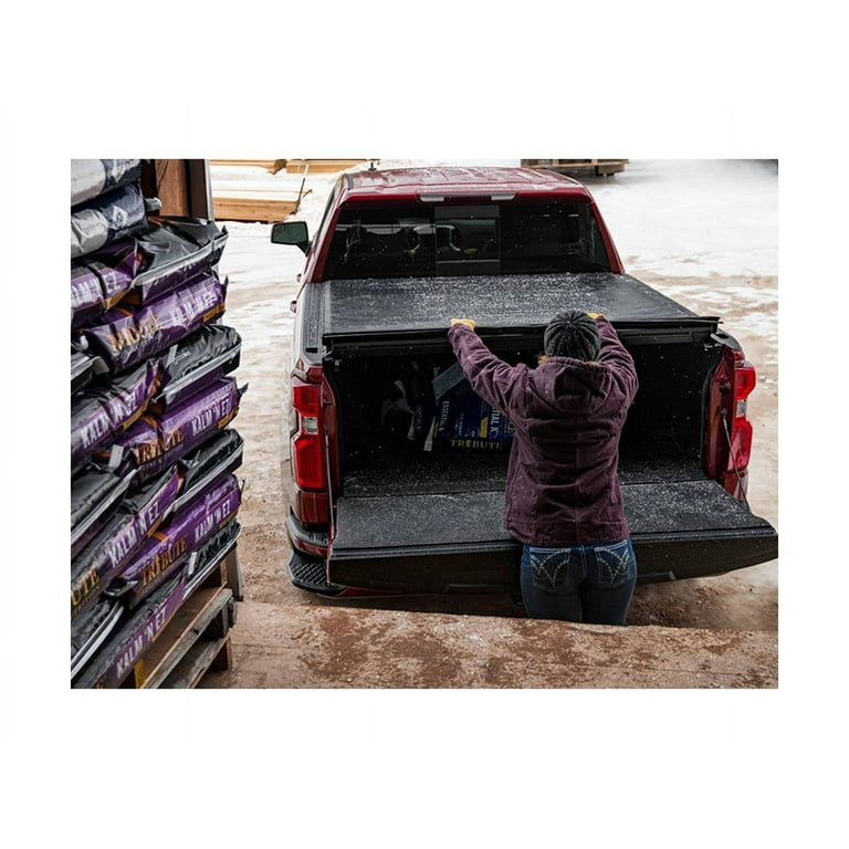 WACHSEN (ヴァクセン) 700c BSS-70Q Gator SRX Soft Roll-Up Tonneau Bed Cover for 2019-2021 Ram 1500
