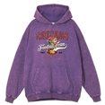 thumbnail image 5 of Sudadera con capucha del equipo de fútbol de Chicago con lavado desgastado retro para hombre, ropa de calle de gran tamaño, sudadera holgada de hip hop, sudadera con capucha 100 % algodón, 5 of 5
