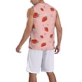 thumbnail image 2 of Sikiie Strawberry Basketball Jersey Reversible Men's Mesh Athletic Sports Shirts Training Practice S-4XLSmall, 2 of 6
