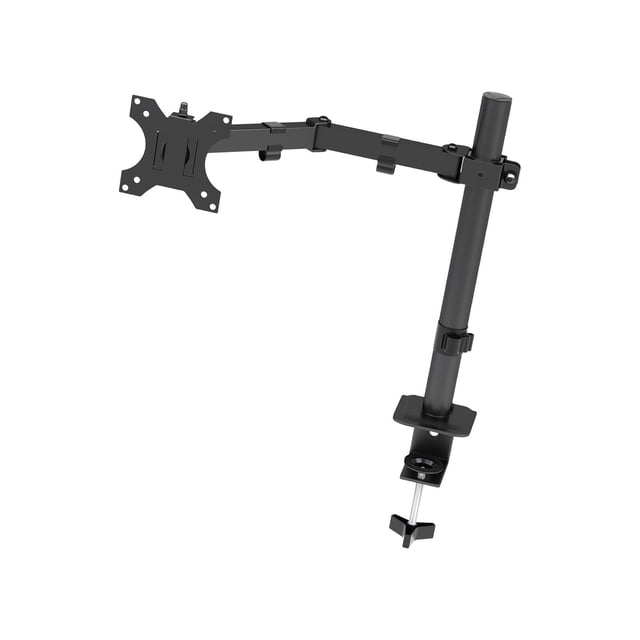 Soporte de escritorio para monitor Brazo de monitor individual Soporte de carga ergonómico Base de abrazadera de montaje VESA de 16 kg Soporte para CUTICAT Soporte para pantalla de ordenador