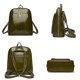 thumbnail image 3 of Mochilas de cuero para mujer, morrales Vintage de alta calidad para niñas, nueva Mochila de viaje de alta capacidad, bolso A Dos para mujer 2024, 3 of 6