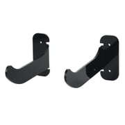 1 Set Yoga Mat Rack Wall Mounted Anti-deform Acrylic Exercise Yoga Mat Organizer Rack for Home