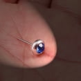 thumbnail image 3 of SmartBy Unisex Rhinestone Stainless Steel Ear Stud Earrings Helix Piercing Jewelry Gift, 3 of 7