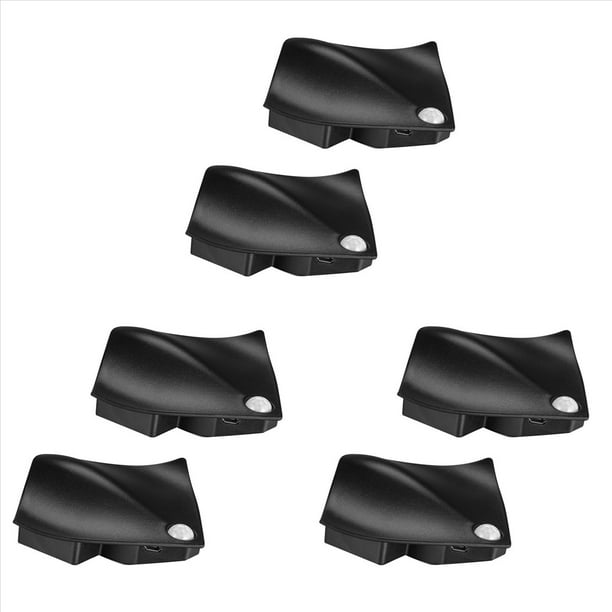 Apliques de Pared con Sensor, Luces de Pared LED Magnéticas con Detección de Movimiento, Lámpara de Pared Inalámbrica con Batería 6 Piezas