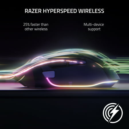 Basilisk V3 Pro Customizable Wireless Gaming Mouse with Razer HyperScroll Tilt Wheel - White