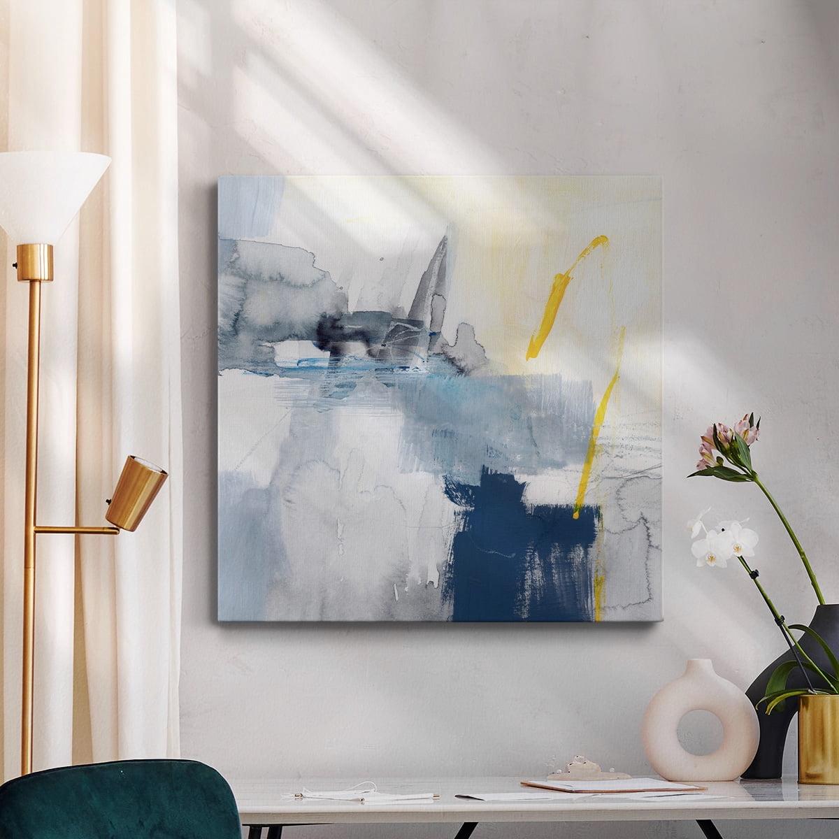 Wexford Home Raio I-Premium Gallery Wrapped Canvas, 32" x 32" - Ready to Hang