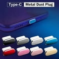 thumbnail image 7 of Xinyolin 1 Set Anti-dust Cover Set Universal TYPE-C Dustproof Easy Installation Strong Compatibility Phone Cleaning Mini Phone Charger Dust Plug Set, 7 of 7