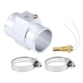 thumbnail image 1 of Kit de Sensor de Temperatura de Agua Universal 12V/24V Unique Bargains, Adaptador Plateado de 1/8"NPT 1.57" 140°F Encendido - 125°F Apagado para Radiador Automotriz y Enfriamiento de Motor, 1 of 1