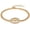 Oval hollow JUDE, variant on Saint Jude Bracelet for Women Dainty Retro Religious 14K Gold Plated Cubic Zirconia St Jude Thaddaeus Link Bracelet Jewelry Gift