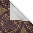 thumbnail image 6 of Ambesonne Moroccan Valance & Curtain, Tribal Art Mandala, 55"x30", Plum Petrol Blue Yellow, 6 of 6