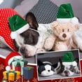 thumbnail image 4 of Conjunto de ropa de conejillo de indias de Navidad con gorro de Papá Noel de animal pequeño MFZFUKR CPB-US-XD2014-2, 4 of 5