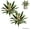 2pcs 18-leaf Stylea, variant on Artificial Plant Outdoor UV Resistant Faux Agave Plant, 2026 Large Fake Boston Ferns & Hosta Greenery in Pot, Realistic Plastic Shrubs for Front Porch Patio Garden Poolside Indoor Home Decor