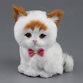 thumbnail image 2 of STARTIST Cute Neko Figurine Lucky Cat Car Home Decoration Yellow Ear Cat, 2 of 9