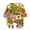 International Flag, variant on Beistle - Palm Leaf Cascade - 24" - Pack of 12