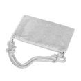 thumbnail image 4 of Bolso de noche YUWITA con diamantes de imitación para mujer (plateado), 4 of 8