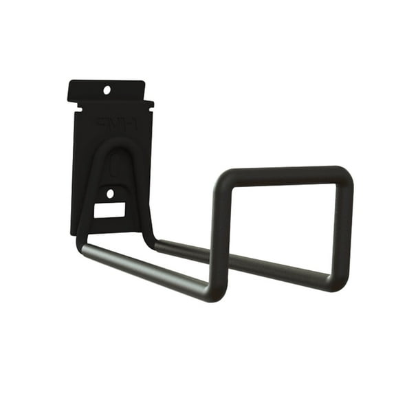 2 Pcs Car Bin Wall Rack Heavy-duty Bike Hooks Steel Bike Rack 19X11.6 Cm Black