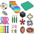 thumbnail image 4 of Set de ejercicios manuales Fidget Toy, 23 unidades, descompresión sensorial, 4 of 4