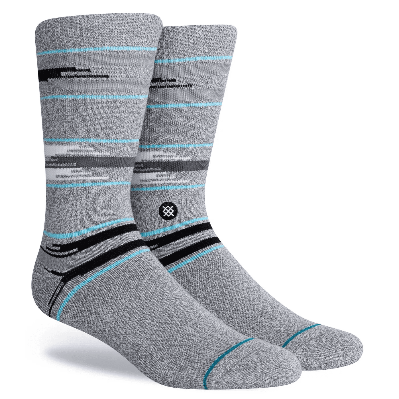 STANCE x WADE Striped Spectrum Crew Socks - Multi-colored, Large/6-12 ...