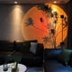 thumbnail image 4 of Luz LED de proyección de puesta de sol, lámpara de puesta de sol arcoíris giratoria de 180 grados, luz de ambiente romántica USB para dormitorio, sala de estar, fiesta (C, 4 of 5
