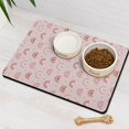 thumbnail image 3 of Dog Food Mat, Dog Mat for Food and Water, Pet Dog Cat Bowl Mat, No-Slip Absorbent Water Feeding Mat with Colorful Rainbow,16inx24in, 3 of 7