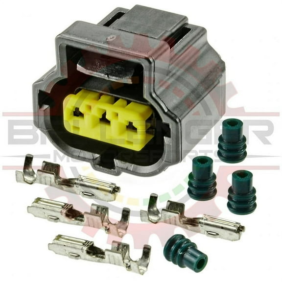 Ballenger Motorsports - 3 Way Sensor Plug Connector Kit - Black
