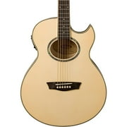 Washburn EA20 Festival Series Cutaway Acoustic Electric Guitar, Natural