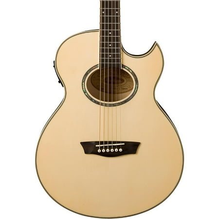 Washburn EA20 Festival Series Cutaway Acoustic Electric Guitar, Natural
