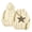 J1118001-Beige, variant on Women's Casual Cute Oversized Long Sleeve Crew Neck Sweatshirt Back Leopard Star Graphic Pullover Top White