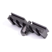 Picatinny Rail Adapter for UIT Anschutz T-Slot - 5/16" Competition Rail Mount with Rotating Sling Swivel Stud, Aluminum Alloy, Anodized Black, Includes Hex Wrench