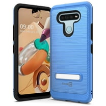 CoverON LG K51 / Reflect Case with Magnetic Metal Kickstand Protective Hybrid Phone Cover - SleekStand Series