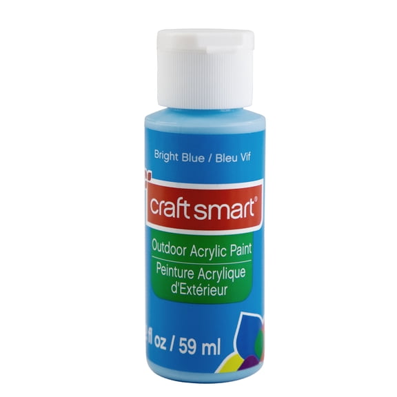 Craft Smart 2oz. Bright Outdoor Acrylic Paint, 12 Pack