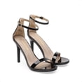 thumbnail image 4 of Sandalia DREAM PAIRS KARRIE Negra Floral con Tacón de Aguja Talla 5, 4 of 8