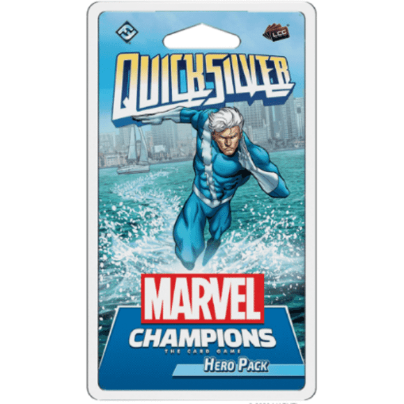 Marvel Défend le Pack de Héros de Jeu de Cartes Quicksilver - Jeu de Société