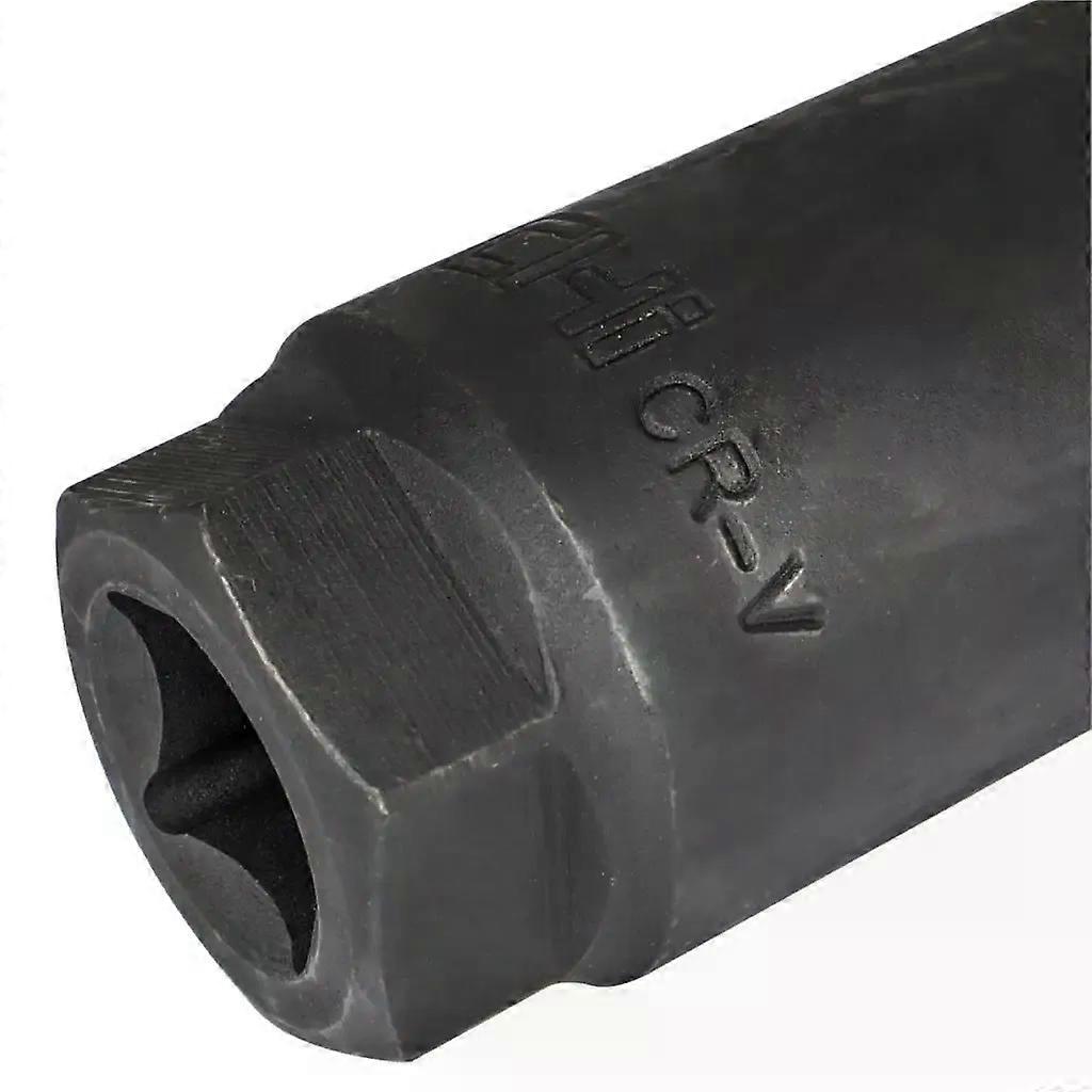 Oxygen Sensor Disassembly Tool Sensor Removal Socket Black Narrow Kit Auto Tool 1/2 Drive 8mm Slot CR-V Steel