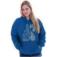 thumbnail image 3 of Popeye New Hampshire NH Local State Hoodie Sweatshirt Women Men Brisco Brands M, 3 of 6