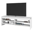 thumbnail image 1 of Mueble Mesa de TV Midtown Concept 4 Estantes Madera Blanco Estilo Moderno, 1 of 6