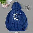 thumbnail image 1 of TINZ Sweat à Capuche Décontracté Automne/hiver pour Femmes, Imprimé Lune, Sport, 3TG, 1 of 3