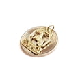 thumbnail image 6 of 14k yellow Gold Capricorn zodiac sign astrology Pendant charm fine jewelry 1.2g, 6 of 12