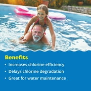 In The Swim Pool Stabilizer – 100% Cyanuric Acid for Chlorine Protection and Efficiency - 25 Pound U081025025AE