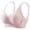Pink, variant on Minimizer Bras for Women Full Coverage Adjustable Strap Seamless Anti Sagging Side Smoothing Bra