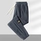 thumbnail image 1 of Fiudx Pantalones Deportivos de Pana Holgados para Hombre, con Cintura Elástica y Cordón Ajustable, Tejido Transpirable y Cómodo, Ropa Informal de Trabajo para Exteriores, Ropa Deportiva Versátil para, 1 of 6
