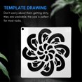 thumbnail image 2 of 36 piezas de plantillas para pintar mandalas DENGXMXG, 2 of 5