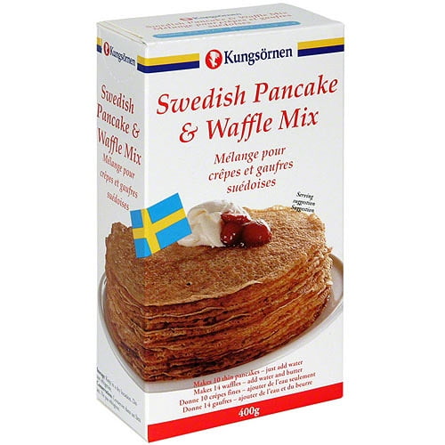 Kungsornen Swedish Pancake & Waffle Mix, 14.1 oz (Pack of 12) by Generic