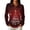Wine#20819BB, variant on Garbnen Christmas Womens Polo Shirts Merry and Bright Prints Graphic Funny Golf Shirts for Women Xmas Button Down Long Sleeve Fall Winter Relaxed Fit Women shirts